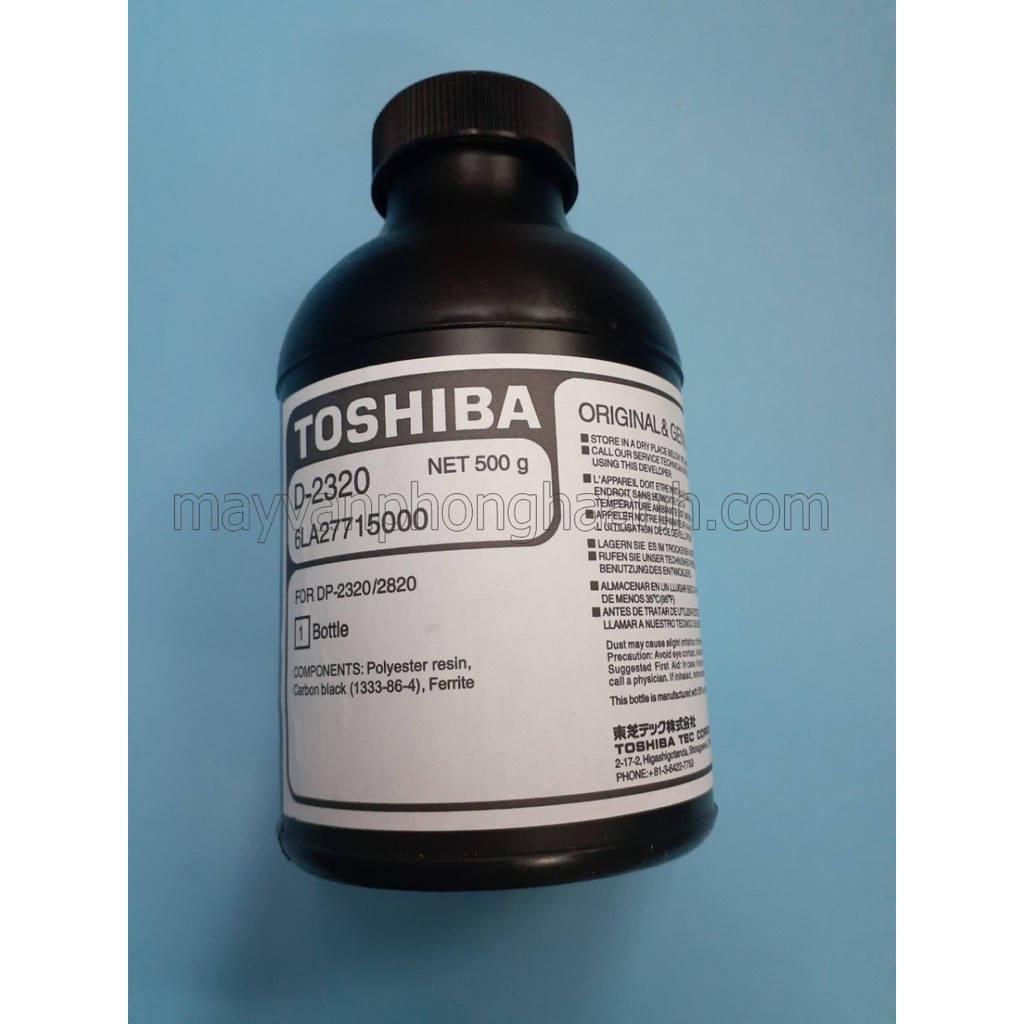 Bột từ Photoocopy Toshiba E 350/ 352/ 453/ 456/ 457/ 550/ 720/ 855/ 656/ 856/ 657 (chai 500g)