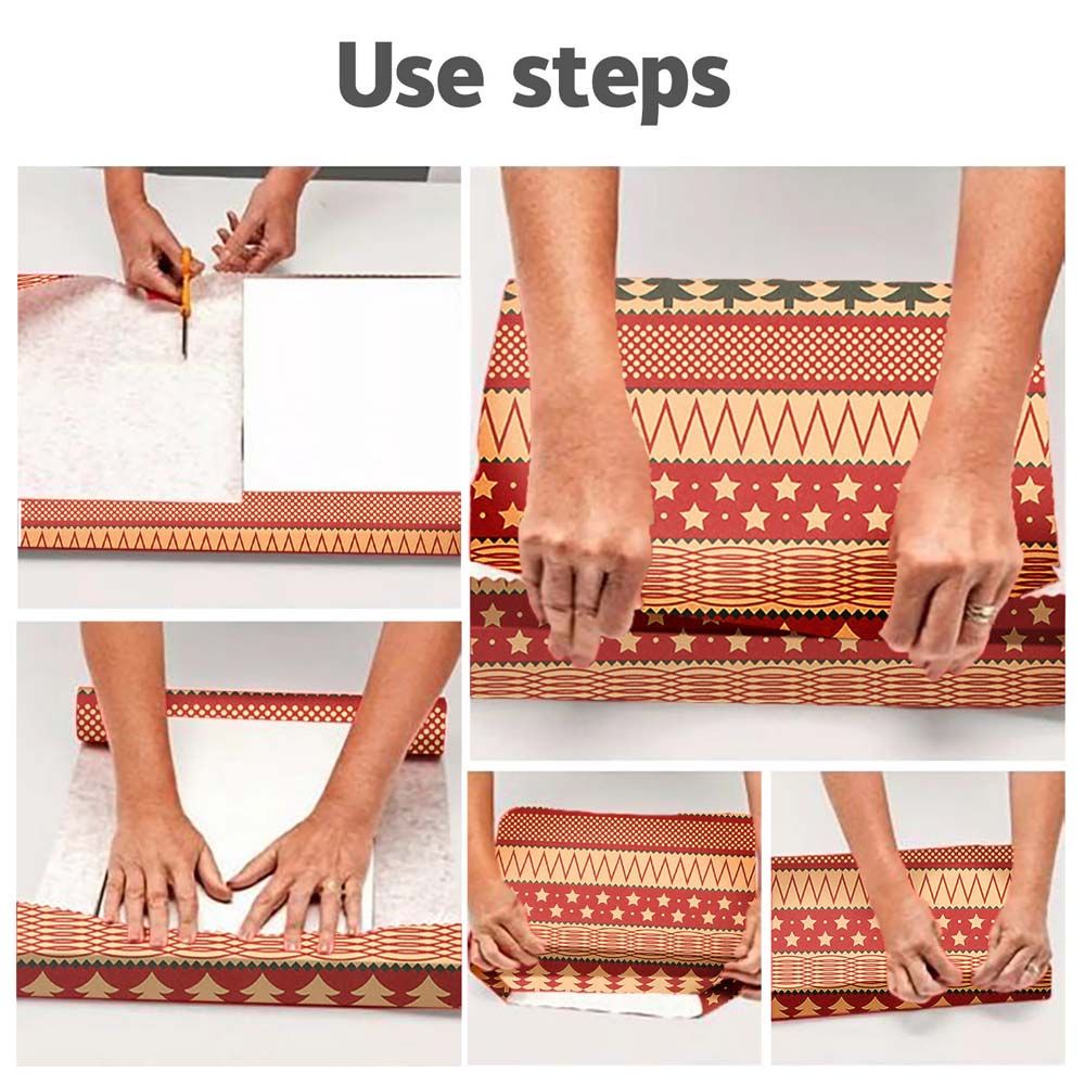 Giấy gói quà thủ công DIY họa tiết bông tuyết Giáng sinh năm mới trang trí Giáng Sinh