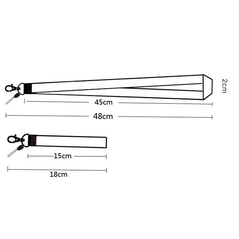 Dây đeo thẻ cho id / usb / điện thoại in hình anime Attack On Titan