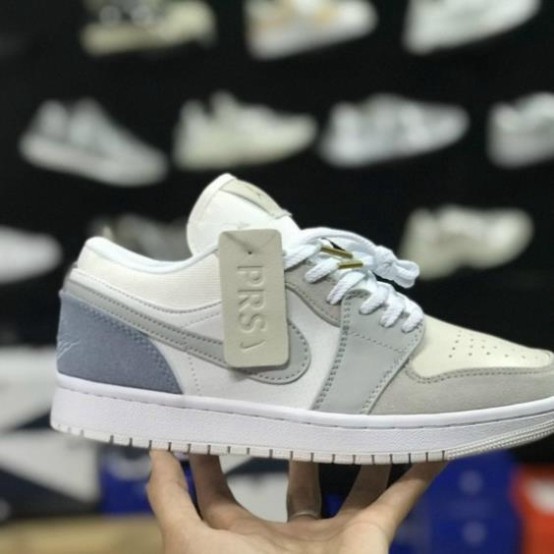 (langgiay999)Giày Thể Thao 𝐉𝐨𝐫𝐝𝐚𝐧 Xám Xanh Paris Cổ Thấp, Giày Sneaker JD Low Xám Gót Xanh Nam Nữ Mới Nhất - Full | BigBuy360 - bigbuy360.vn