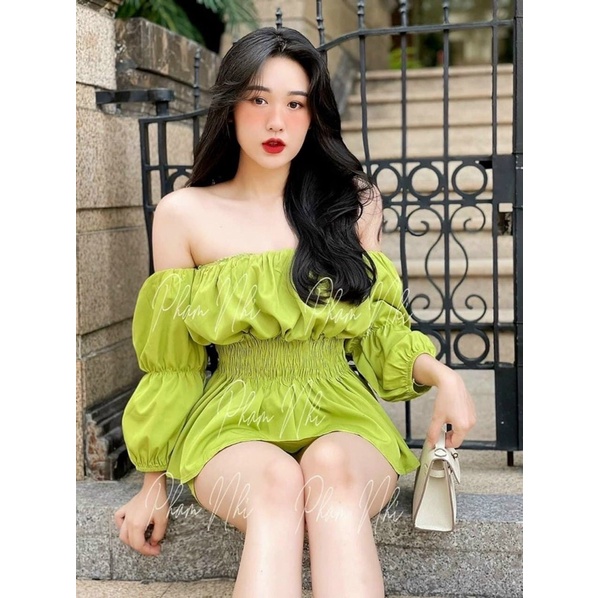 Sét Áo Trễ Vai (Bigsize 55kg Đến 100kg (M/L/XL/XXL)