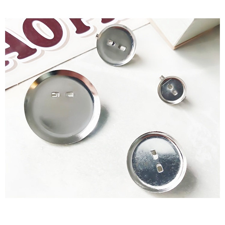 Phôi pin cài áo hình tròn (5 cái)