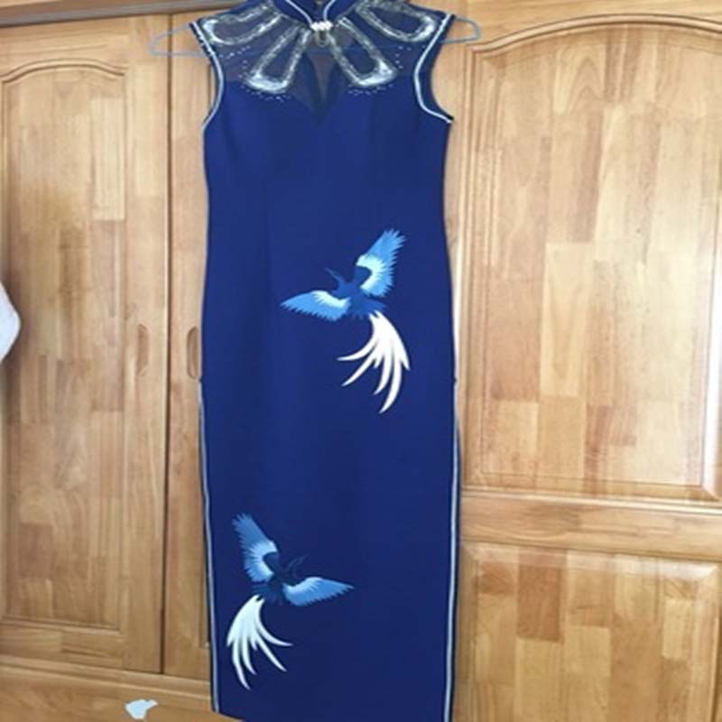 Set 4 Miếng Dán Ủi Quần Áo Hình Hoa Và Chim