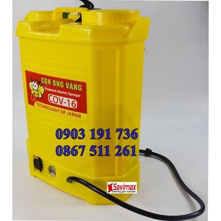 Giảm giá bình xịt điện con ong vàng cov 16d cực shok