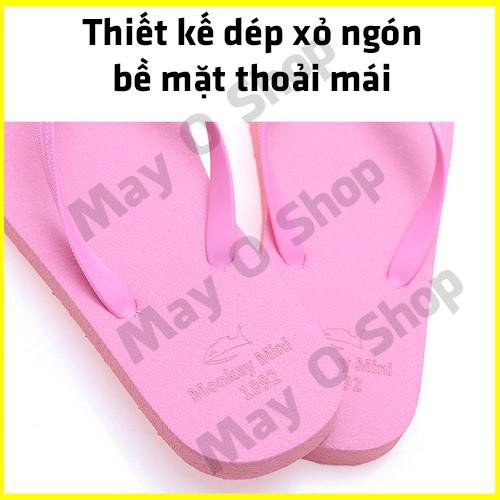 Dép Tông Xỏ Ngón Đi Biển Mùa Hè Nam Nữ, Dép Đi Trong Nhà Chống Trượt Đẹp Giá Rẻ 1892 May O Shop