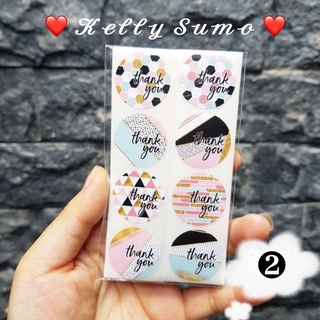 Combo 100 sticker “ Thank you “ ( chọn mẫu )