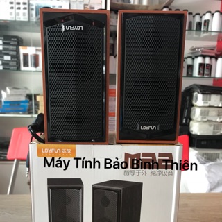 Loa vi tính vỏ gỗ LoyFun M122