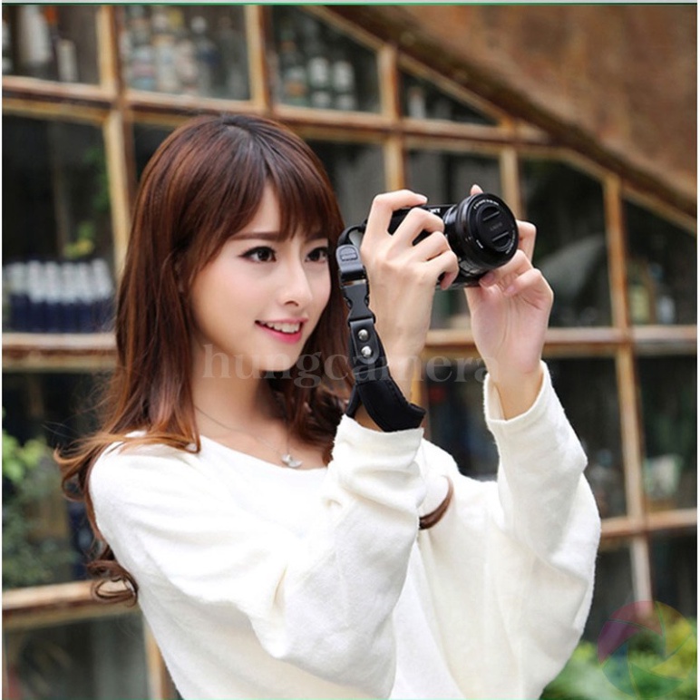 HDGD Dây Đeo Cổ Tay Thao Tác Nhanh cho máy ảnh Canon, Sony, Nikon, Fujifilm 25 AO8