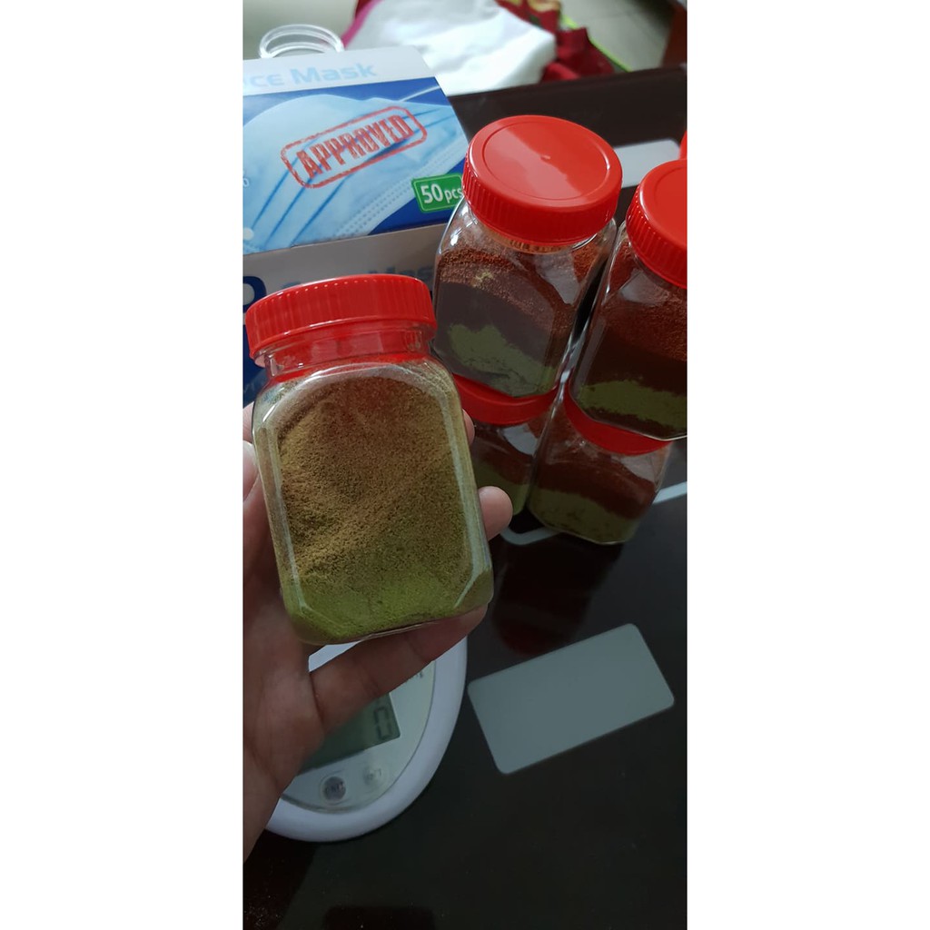 Cám Thái trộn tảo bột cực dinh dưỡng cho Guppy ( Hũ 50gr )