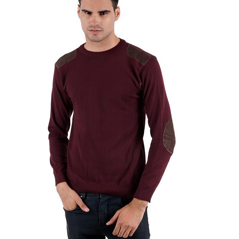 SIKU Áo Sweater nam tay dài chất liệu da lộn | BigBuy360 - bigbuy360.vn