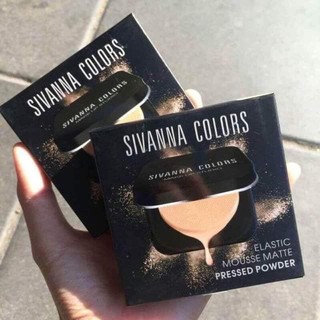 Phấn Tươi Sivanna Colors Elastic Mousse Matte