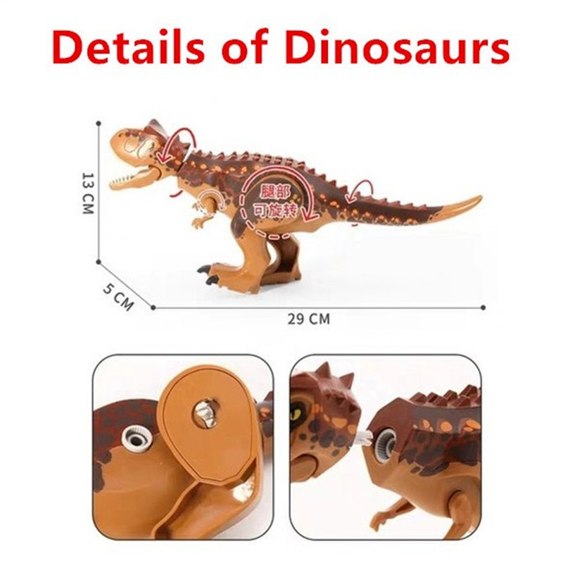 Đồ Chơi Xếp Hình Lego Khủng Long T-Rex Kích Thước 24-28cm