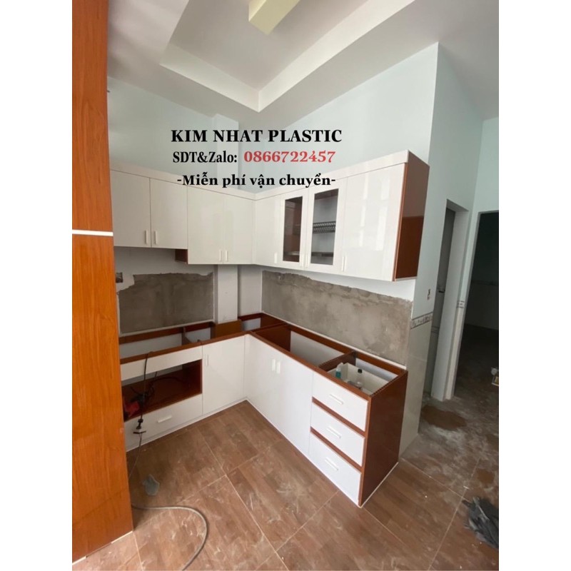 TỦ BẾP NHỰA ĐÀI LOAN CAO CẤP VINCOPLAST NHẬN ĐO TẠI NHÀ FREESHIP TPHCM | BigBuy360 - bigbuy360.vn