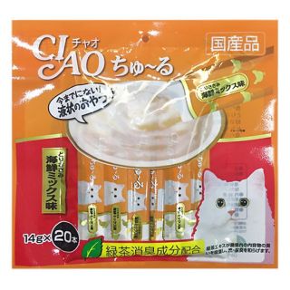SÚP THƯỞNG CIAO CHURU CHO MÈO THÁI LAN GÓI 20 TUÝP