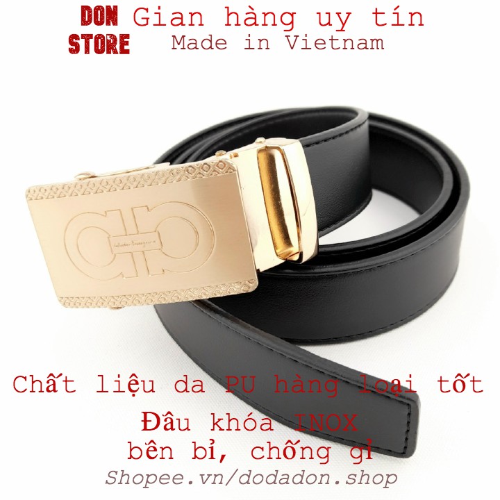 [SIÊU HOT] Thắt Lưng/ Dây Nịt Nam (8 Kiểu Khóa) Sản Phẩm Mới Kích Cầu Giá Rẻ Mà Chất Lượng ( Khóa INOX )