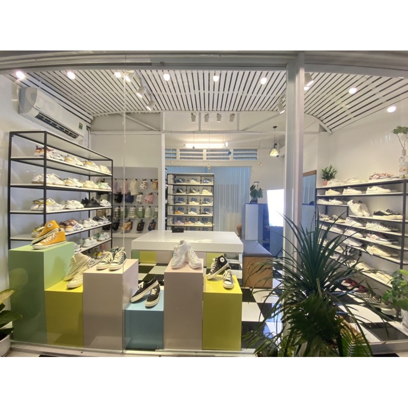 Giày thể thao sneakers xanh gọn nhẹ độn 3cm tăng chiều cao