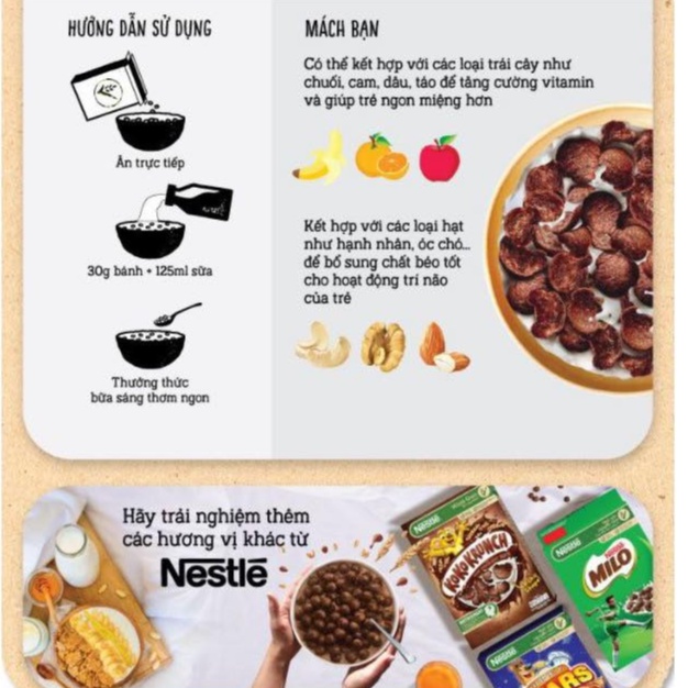 Bánh Ăn Sáng Nestlé KoKo Krunch 25G - Nhập khẩu Malaysia