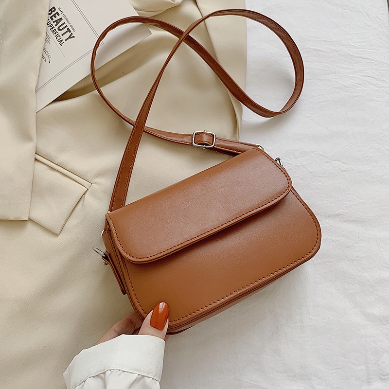 Túi đeo chéo nữ hàn quốc da mềm đẹp đi chơi phong cách đơn giản 273