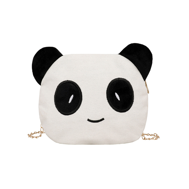 🌟 existing stocks 🌟Cartoon Panda One Shoulder Fashion Canvas Bag