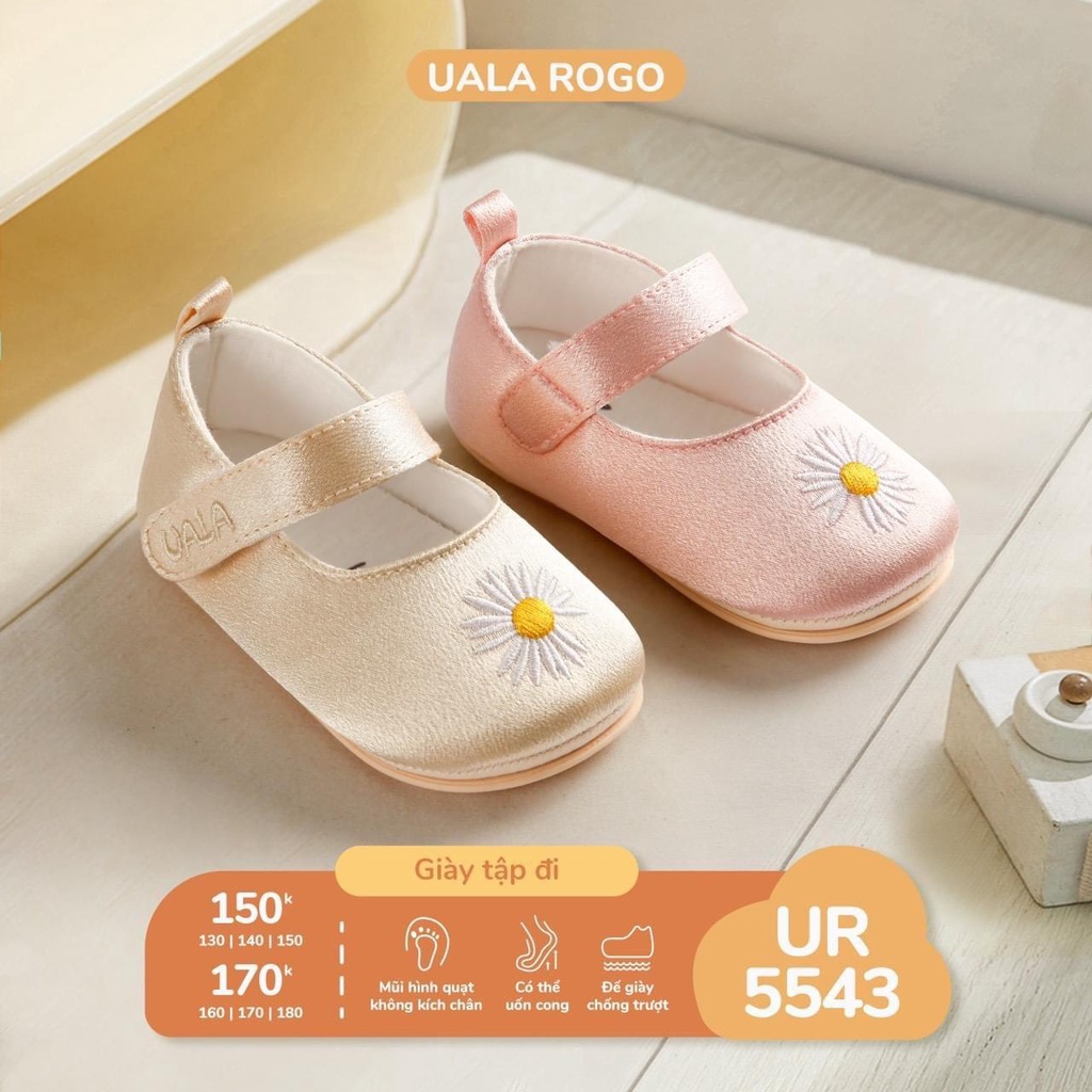 Giày tập đi đủ kiểu dáng Ualarogo chất cotton cho bé 160/170/180