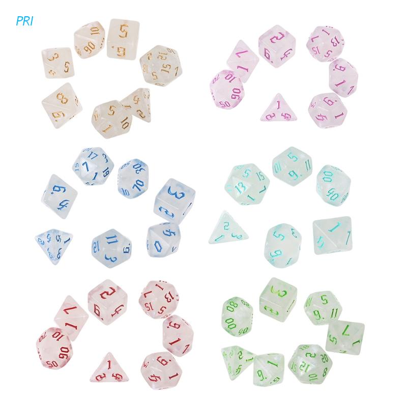 Xúc Xắc Đa Diện Để Bàn Dùng Chơi Game DND RPG MTG