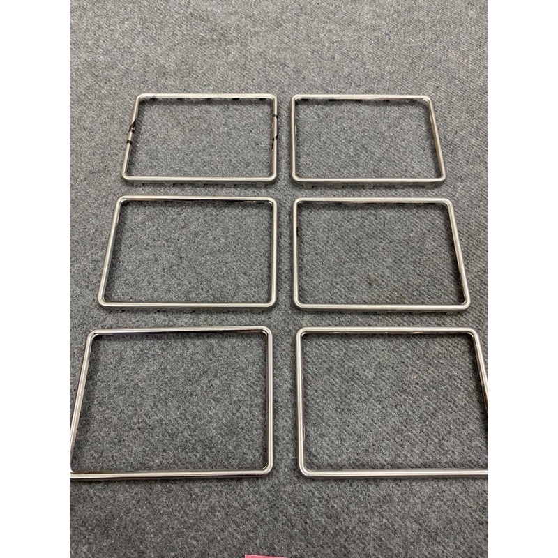 Ốp khung biển số xe máy inox.