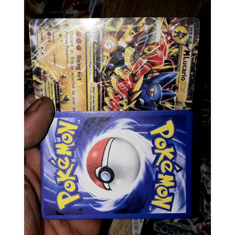 Sét 84 thẻ bài Pack Pokemon_Cosmic bằng giấy bóng cứng óng ánh rất đẹp