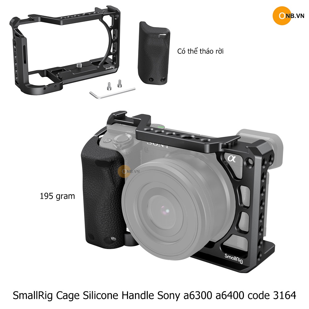 SmallRig Cage - Khung bảo vệ máy ảnh Sony Alpha a6300 a6400 code 3164