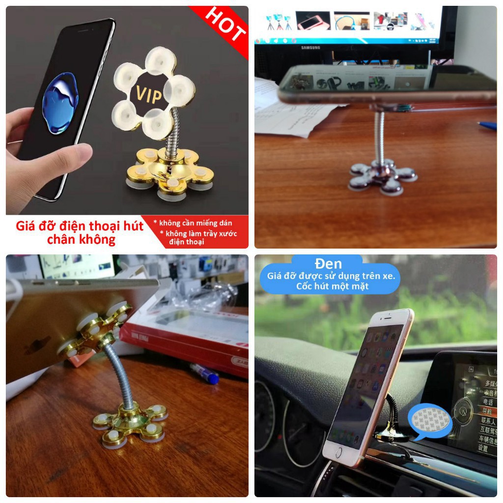 [Quà Tặng] Giá Đỡ Điện Thoại Vip - Hút Vip 2 Mặt iPhone iPad | BigBuy360 - bigbuy360.vn