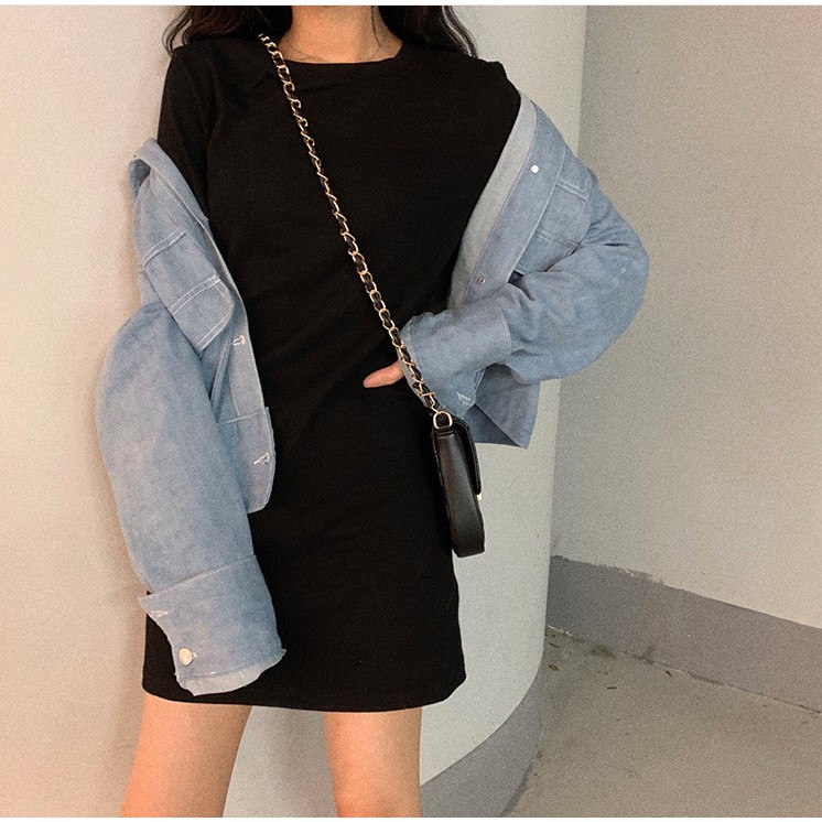 [GIÁ ƯU ĐÃI] Váy nữ trơn nhiều màu, đơn giản dễ phối đồ | BigBuy360 - bigbuy360.vn