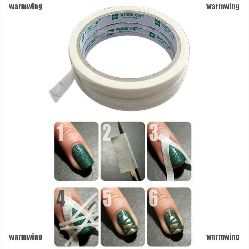 Cuộn Băng Keo Dán Trang Trí Móng Tay 17m 0.5cm