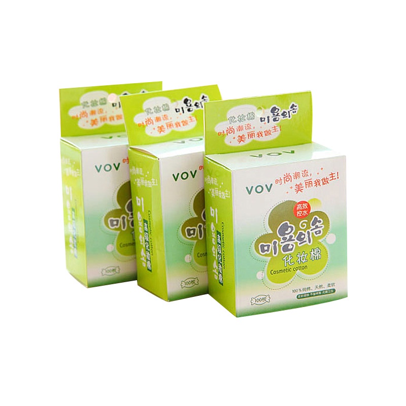 Bông Tẩy Trang Chất Cotton Hộp 100 Tờ