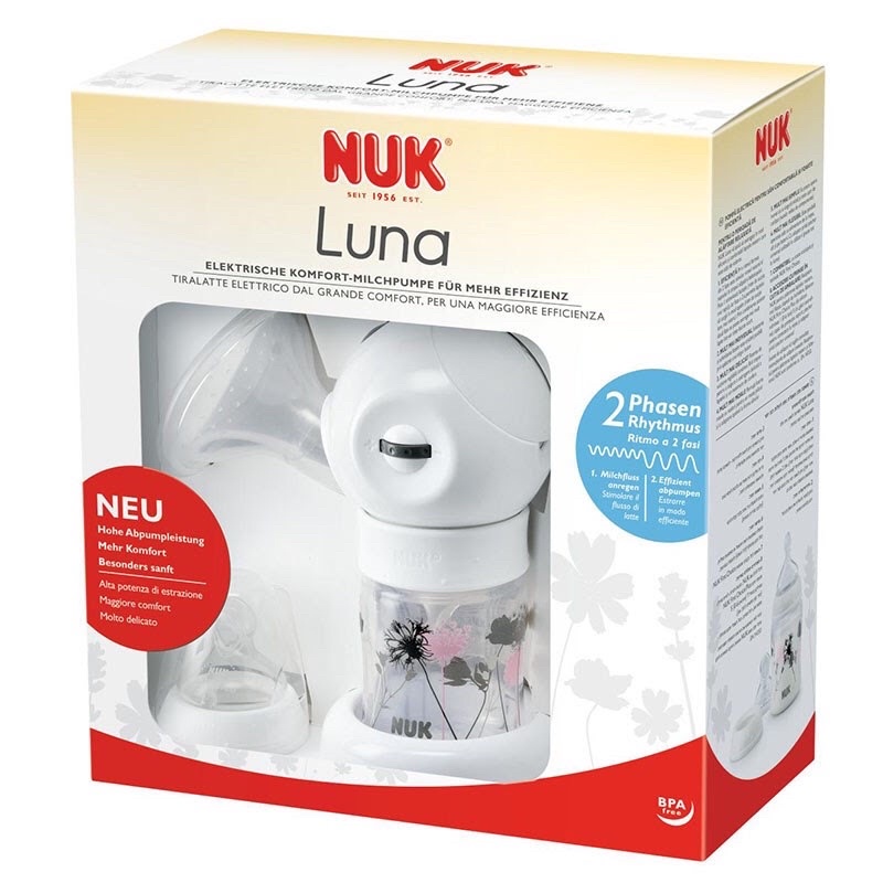 Máy hút sữa Nuk chạy điện và pin-Đức