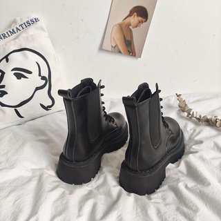 Giày Boot Chiến Binh Buộc Dây