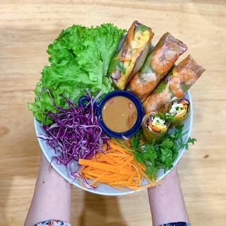 Bánh tránh cuốn gạo lứt eatclean giảm cân ăn kiêng/thực dưỡng