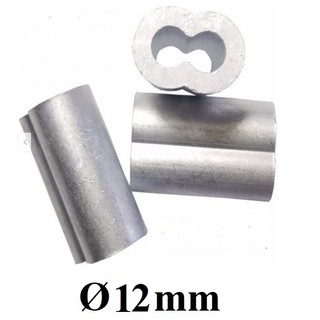 Đầu nhôm khóa dây cáp kẹp đầu cáp Ø [ 12mm ]