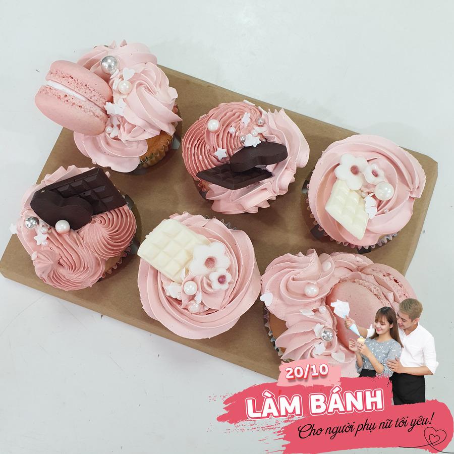 Set nguyên liệu làm bánh Cupcake chỉ có tại Beemart