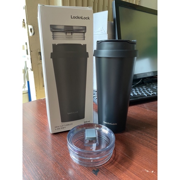 LY GIỮ NHIỆT NEW CLIP TUMBLER 540ML - LHC4279 LOGO LOCKNLOCK