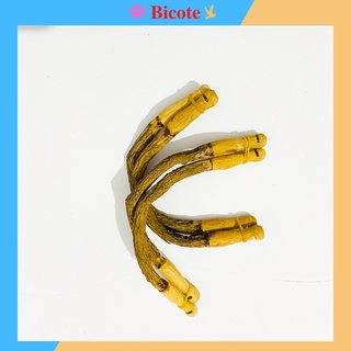 Cầu góc lồng chim chất liệu gỗ thuốc cao cấp giá rẻ dễ dàng lắp đặt (1 chiếc)
