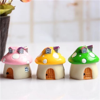 Phụ kiện chậu kiểng ( nhà nấm ,cối xay)
