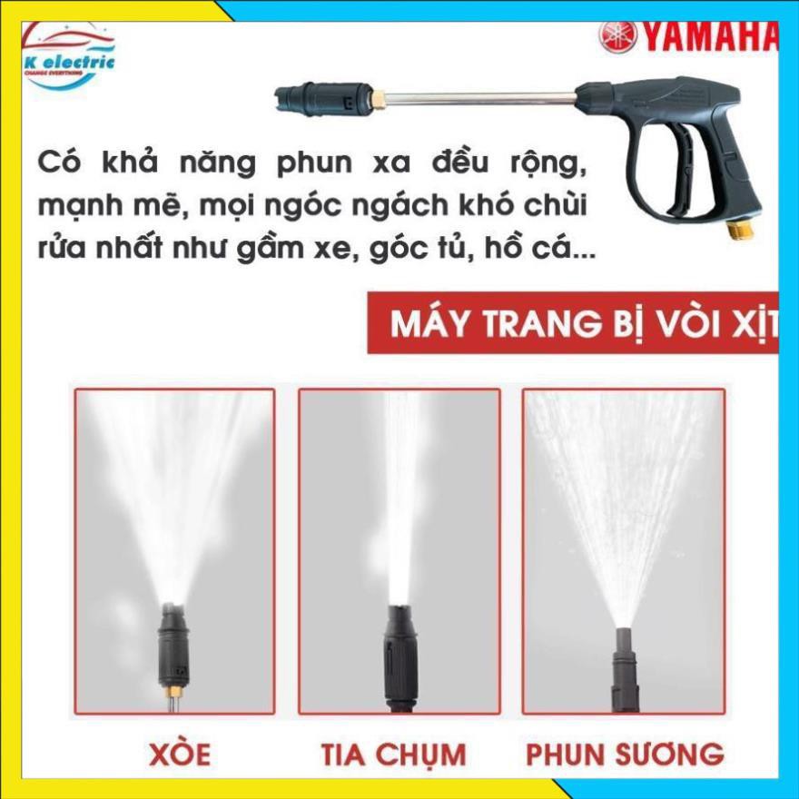 Máy rửa xe mini, Máy xịt rửa cao áp YAMAHA 2800W HA889 - Có áp chống giật - Chống cháy [BH 24 Tháng]