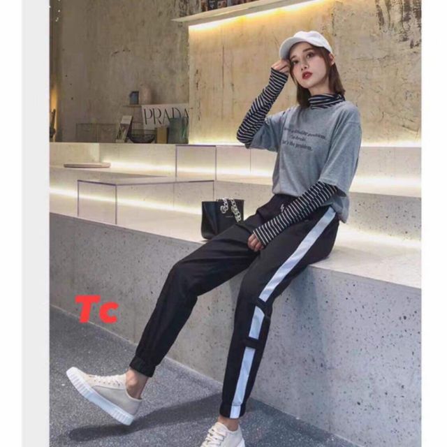 [Mã WARN10 giảm 10k đơn 99k] Quần jogger kaki phối sọc y8 phom 60kg | BigBuy360 - bigbuy360.vn