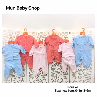 RẺ VÔ ĐỊCH_[NOUS] Bộ xô body và bộ xô cài thẳng dài