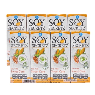 12 Lốc Sữa Đậu Nành Với Bắp Ngọt Soy Secretz 180ml date 12/2020