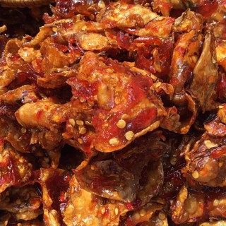 MỰC RIM SATÊ NGUYÊN CON LON 500GR