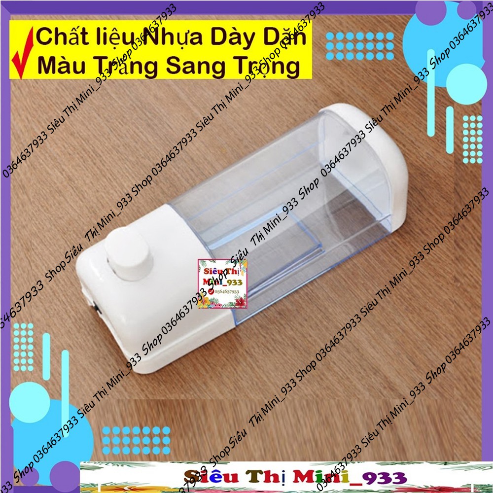 Hộp đựng xà phòng nước rửa tay treo tường ✨FREESHIP✨ đựng dầu gội gắn tường 500ml có nắp Tặng miếng dán và bộ đinh ốc