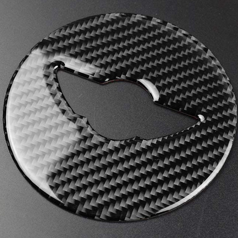 Ô tô bằng sợi Carbon vô lăng Dán Decal trang trí nội thất cho Mini Cooper Clubman R55 R56 Countryman R60