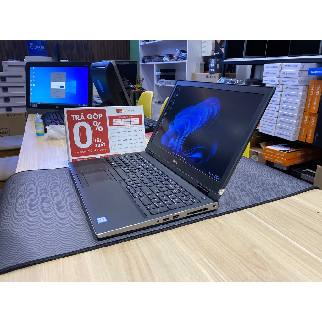 Máy tính laptop Dell Precision 7530 | i7 8750H | 16G | SSD 512GB | Quadro