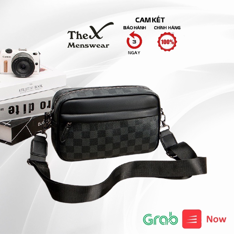 Túi Đeo Chéo Nam da chống nước chống trầy hàng quảng châu cao cấp W1915 | BigBuy360 - bigbuy360.vn