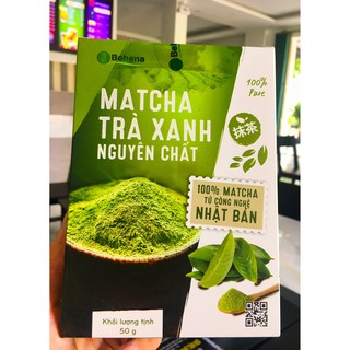 Bột trà xanh matcha Behena 50gr